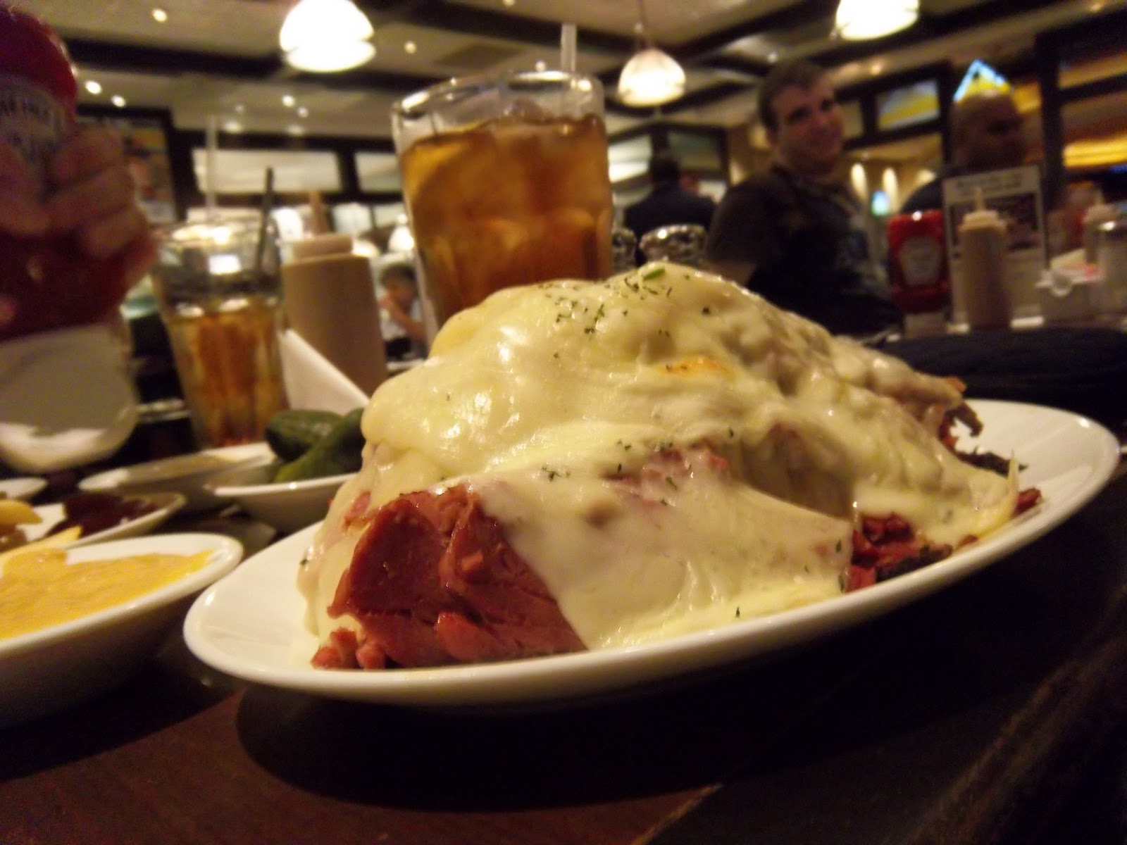 HayleysMom on Vegas Restaurant Review Carnegie Deli at The Mirage