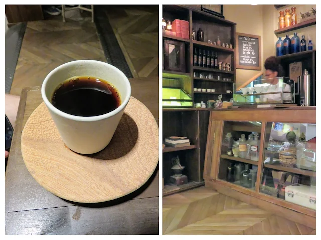 Coffee at Monica Ponde at the Rio Design Mall in Leblon