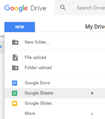 online excel spreadsheet
