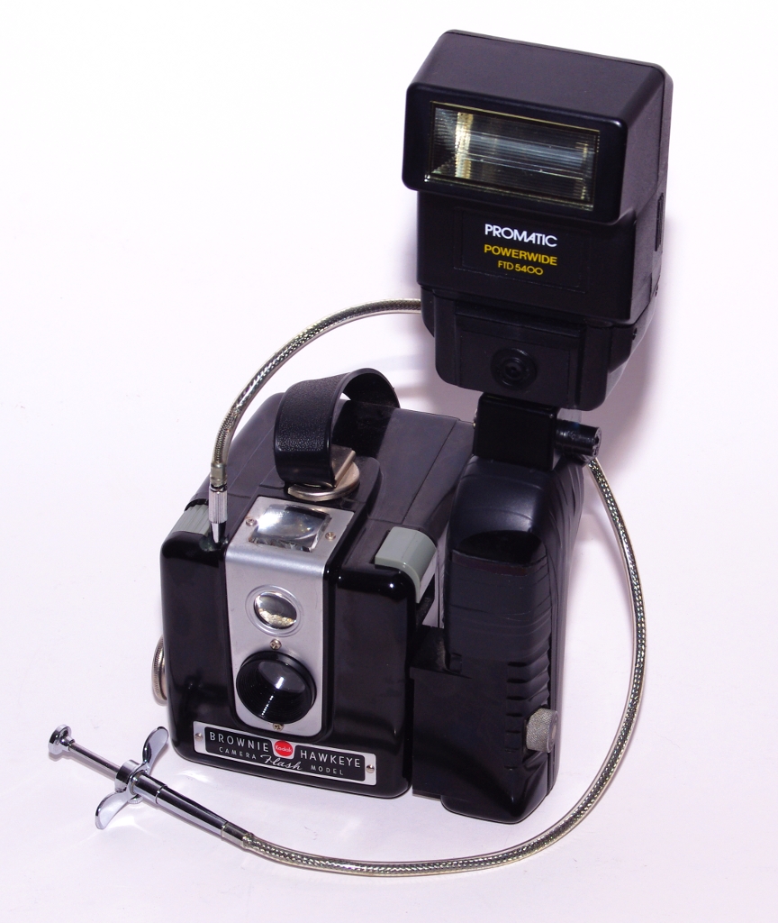 B&W Film Photography Box Cameras & Electronic Flash