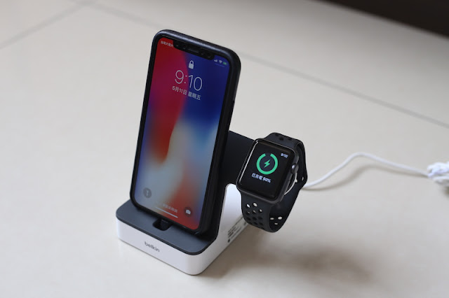  Belkin PowerHouse Apple Watch + iPhone 兩用充電做