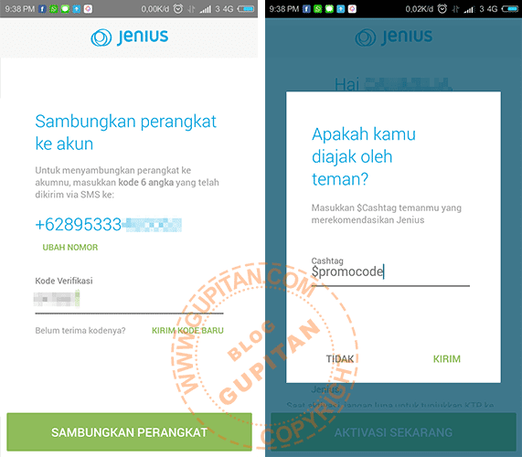 Membuat Kartu ATM Virtual Bank Lokal Indonesia 3