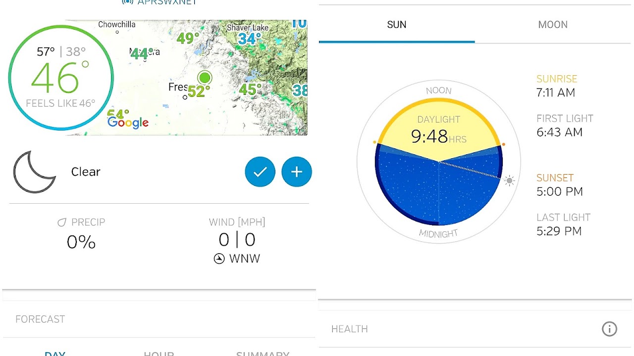 weather underground app android