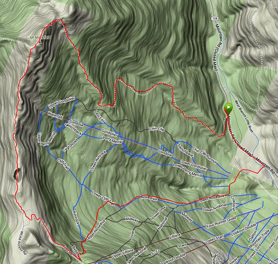 Hiking in the White Mountains and Adirondacks: Going Green: The Vermont 