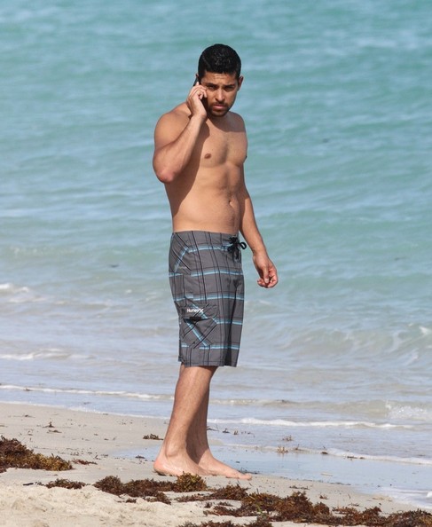 That '70s Show's Wilmer Valderrama was spotted soaking up some su...