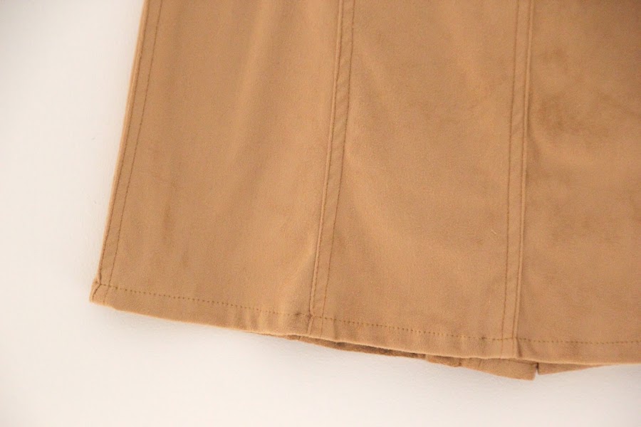 DIY Falda Ante Abotonada (patrones gratis y tutorial paso a paso)