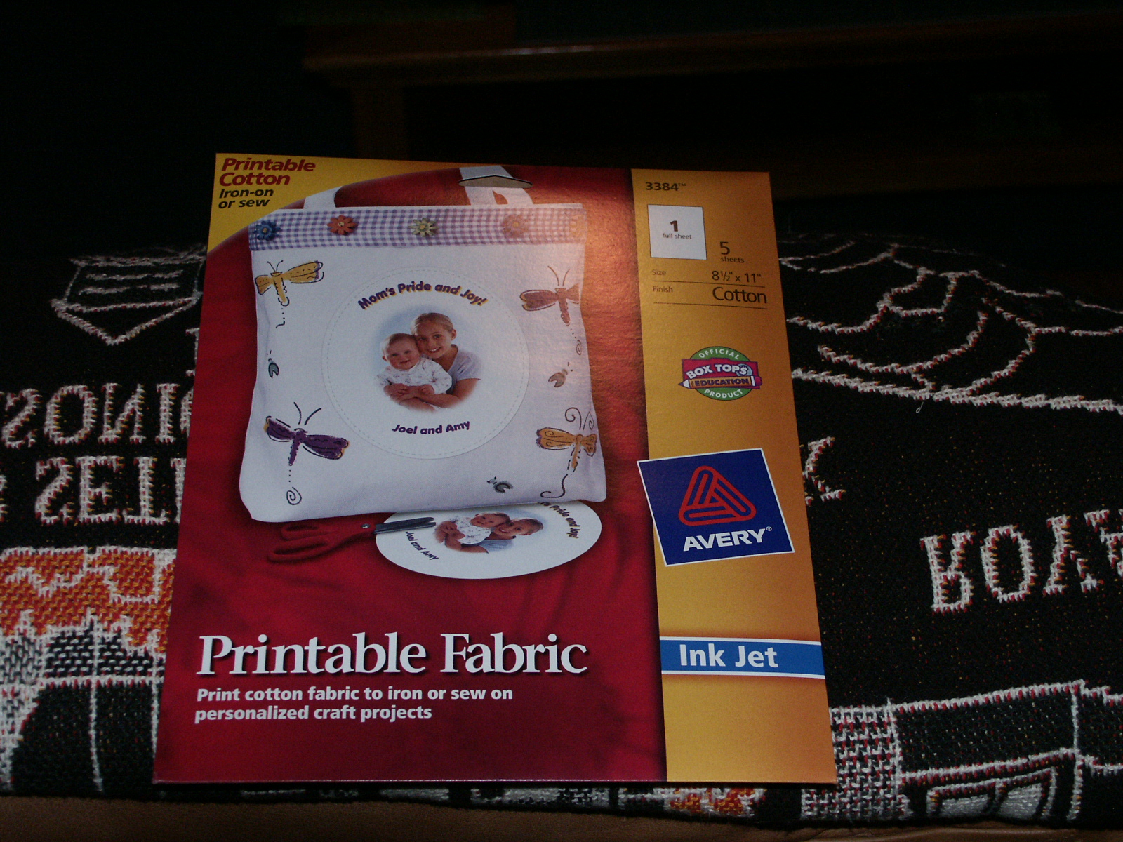 modern mini challenge fabric labels