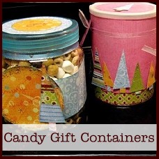 candy gift containers with recipe