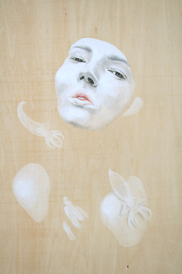 Doctor Ojiplático. Antonella Montes aka Lantomo. Paper & Wood.Illustration | Ilustración