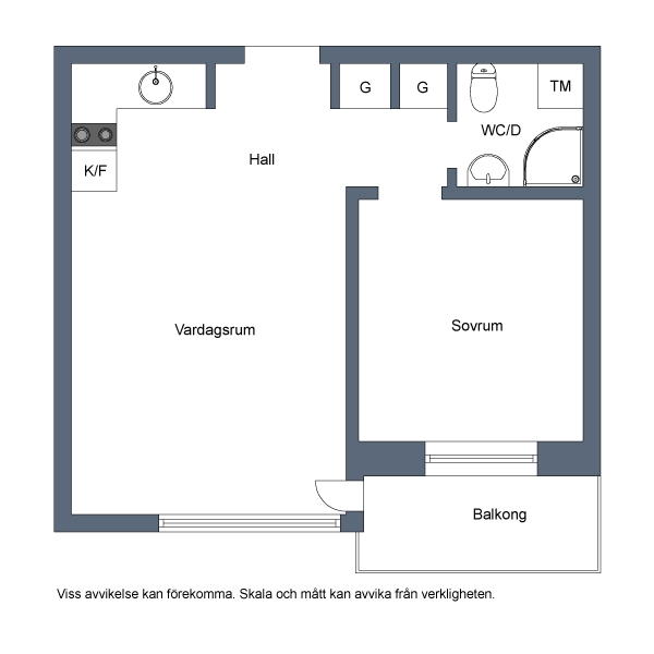Kitnet ou quitinete decoração minimalista 35 m². Blog Achados de Decoração
