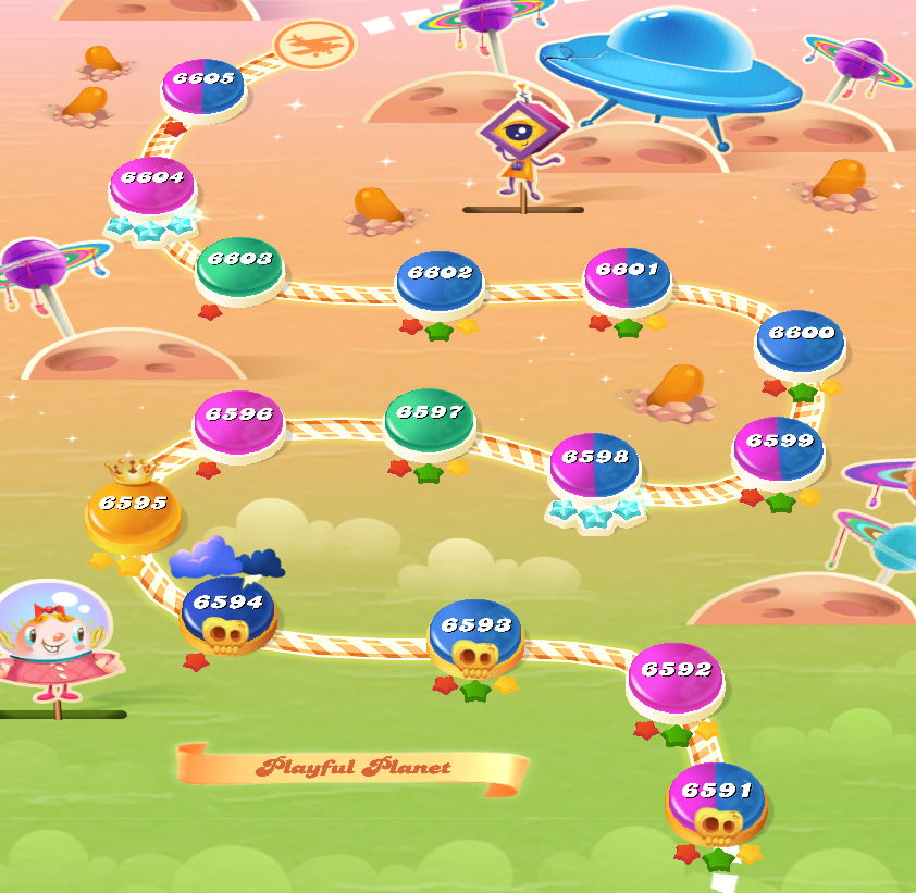 Candy Crush Saga level 6591-6605 Candy Crush Saga level 6591-6605