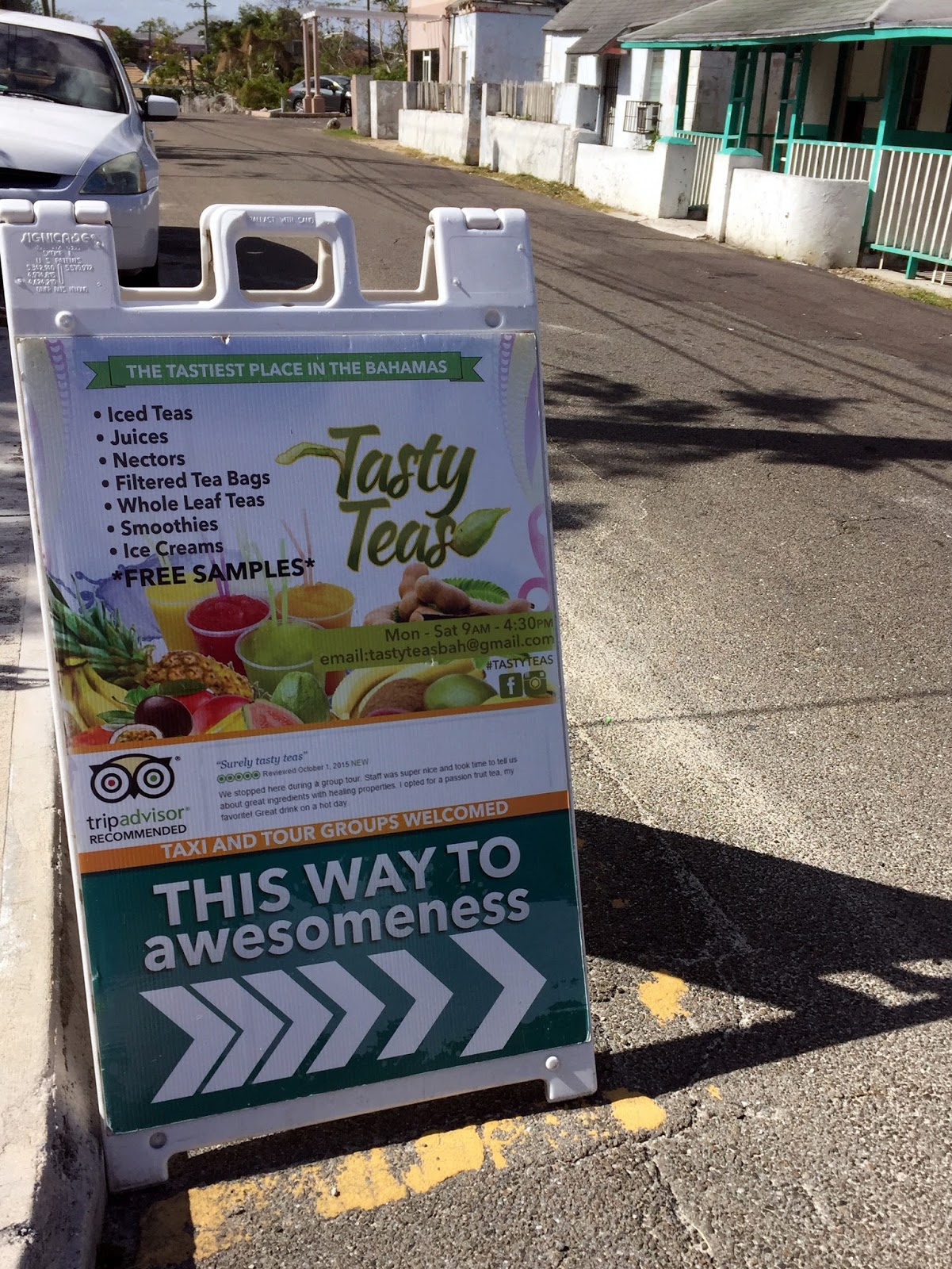 Rosemary's Sampler Tasty Teas, Nassau, Bahamas