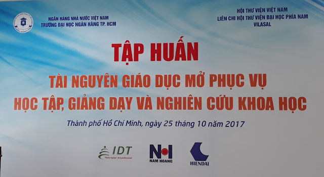 VILASAL tổ chức Tập huấn ‘Tài nguyên giáo dục mở phục vụ học tập, giảng dạy và nghiên cứu khoa học’ tại Đại học Ngân hàng TP. Hồ Chí Minh