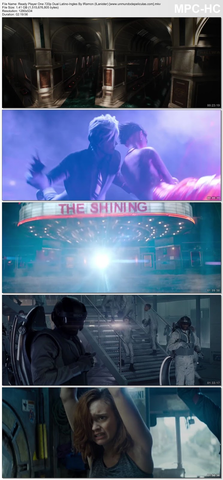 Capturas de la película.