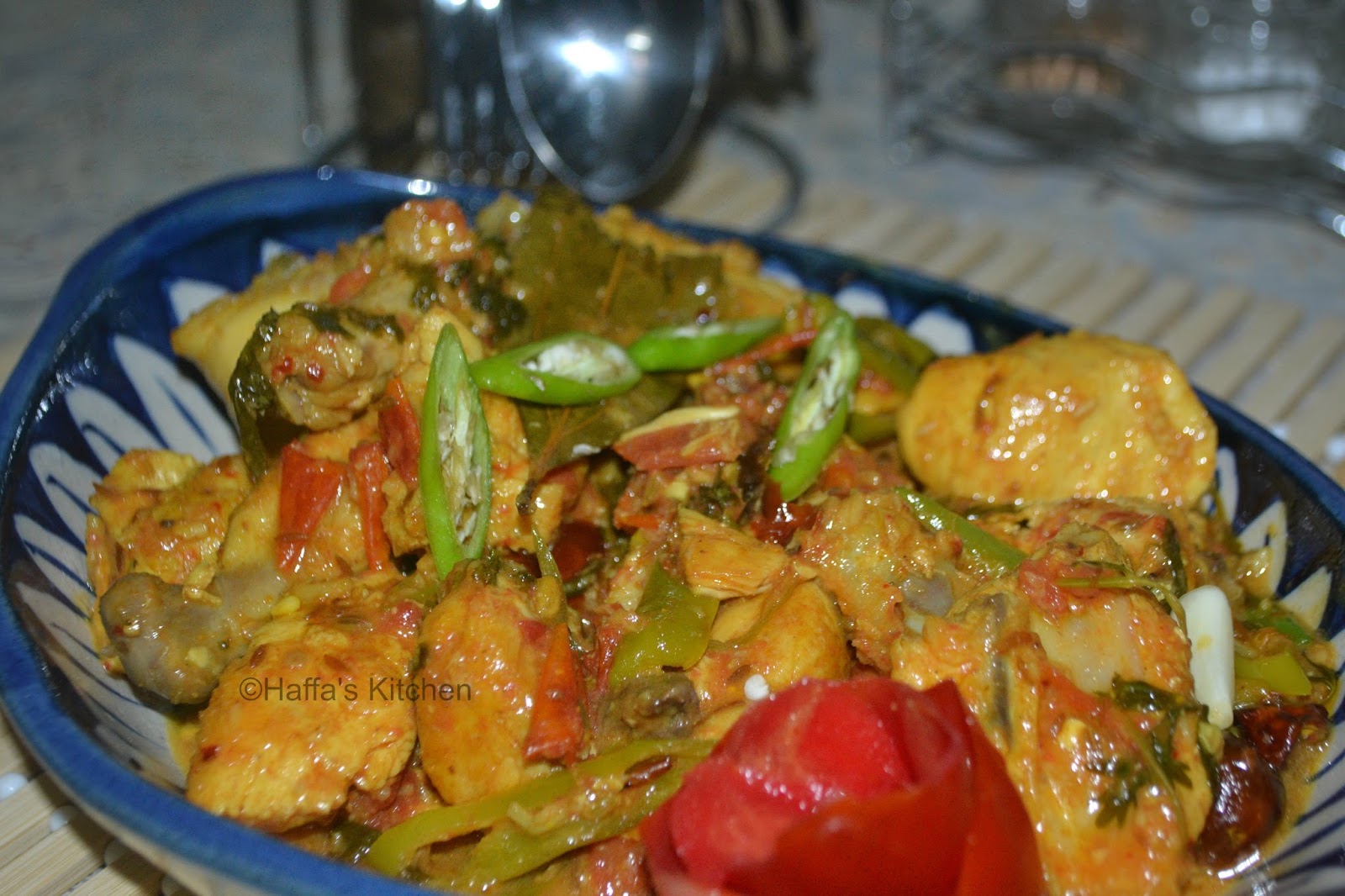 Rose Chicken Haffa's kitchen adventures