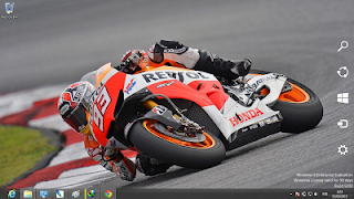 MotoGP Marc Marquez Theme For Windows 8 and Windows 7