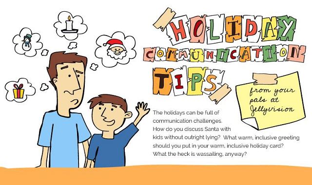 Holiday Communication Tips #infographic - Visualistan