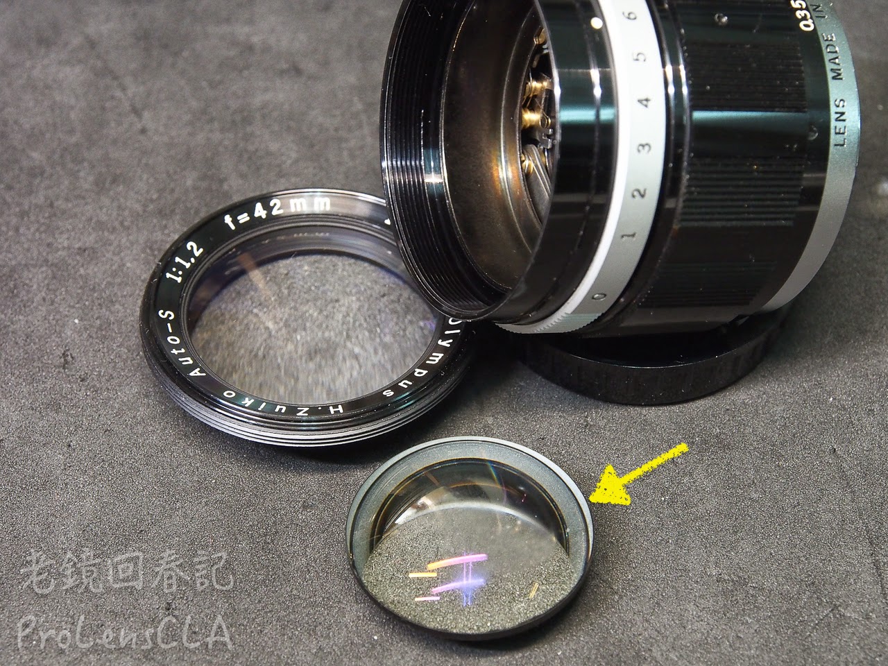 老鏡回春記 專業鏡頭維修服務 Old Manual Focus Lens Repair & CLA Olympus Zuiko 42mm f