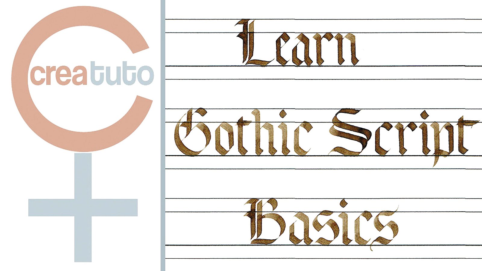 Blackletter alphabet picture