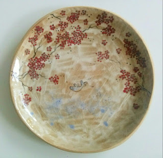 plate handmade japan