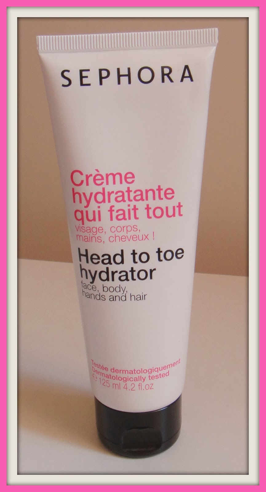 Review Creme Multiusos Hidratante Sephora Head to Toe Hydrator Must Be...Pink!