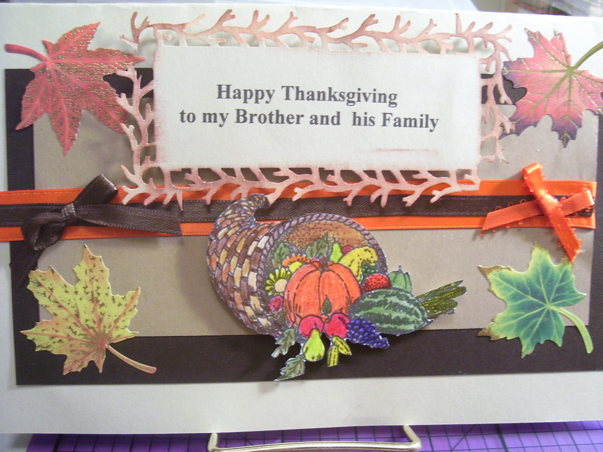 Something Crafty by Dottie Happy Thanksgiving to my Brother and Family