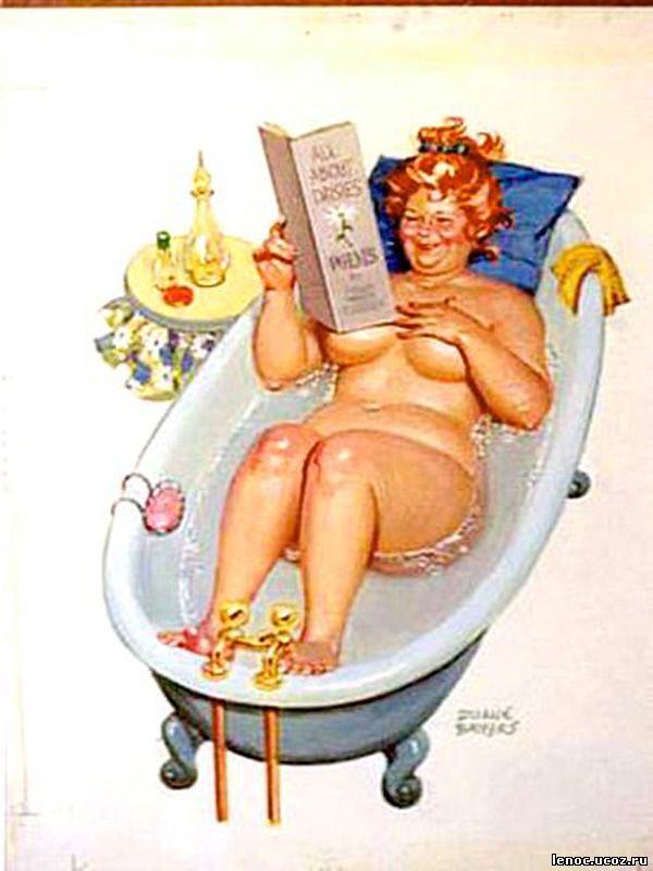 Американский художник Дуэйн Брайерс (Duane Bryers), хильда, hilda, тостушка, пышка, полные женщины, позитив Американский художник Дуэйн Брайерс (Duane Bryers), хильда, hilda, тостушка, пышка, полные женщины, позитив