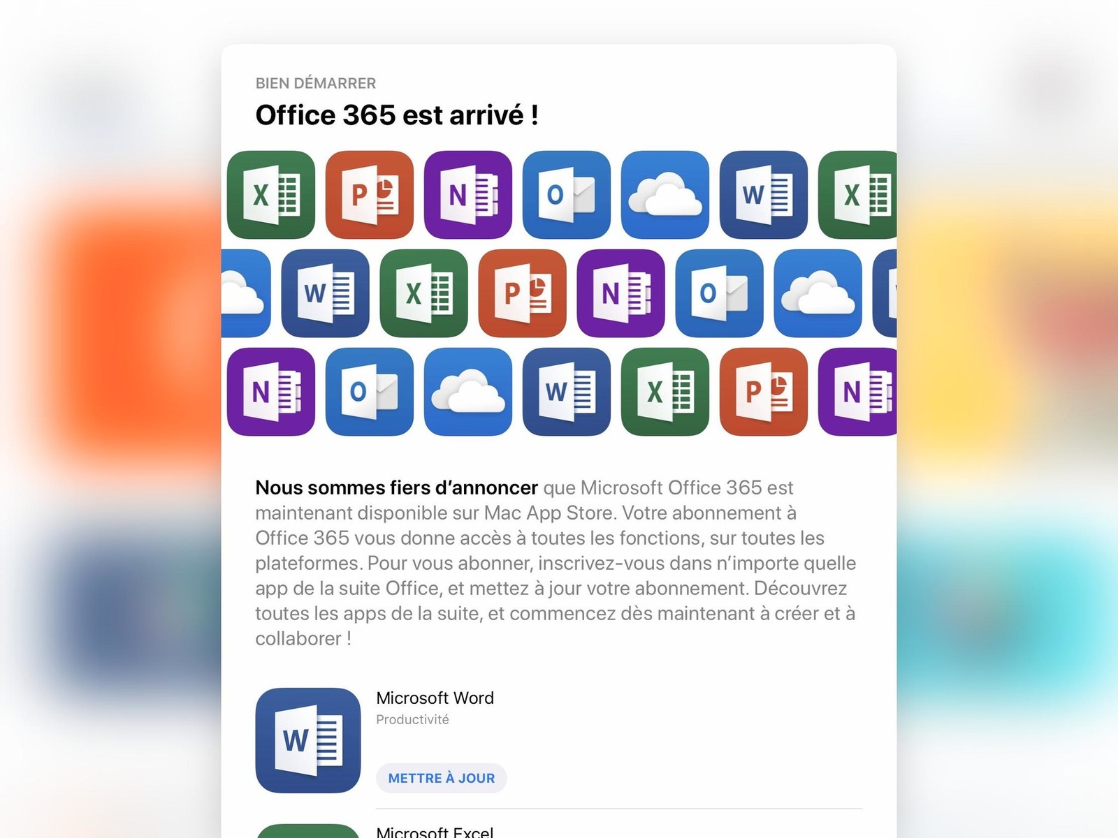 Office 365 su Mac App Store