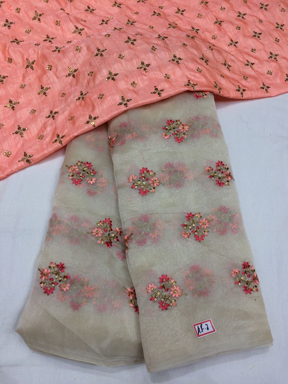 organza long frocks designs