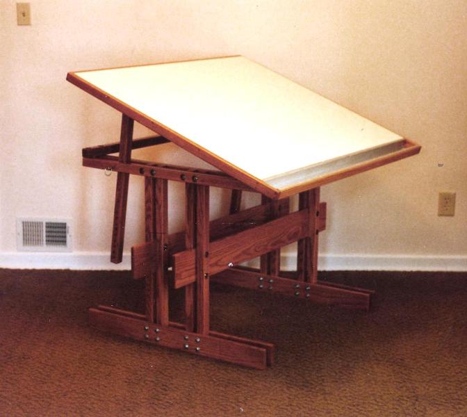 Drafting Table Plans Download PDF Woodworking