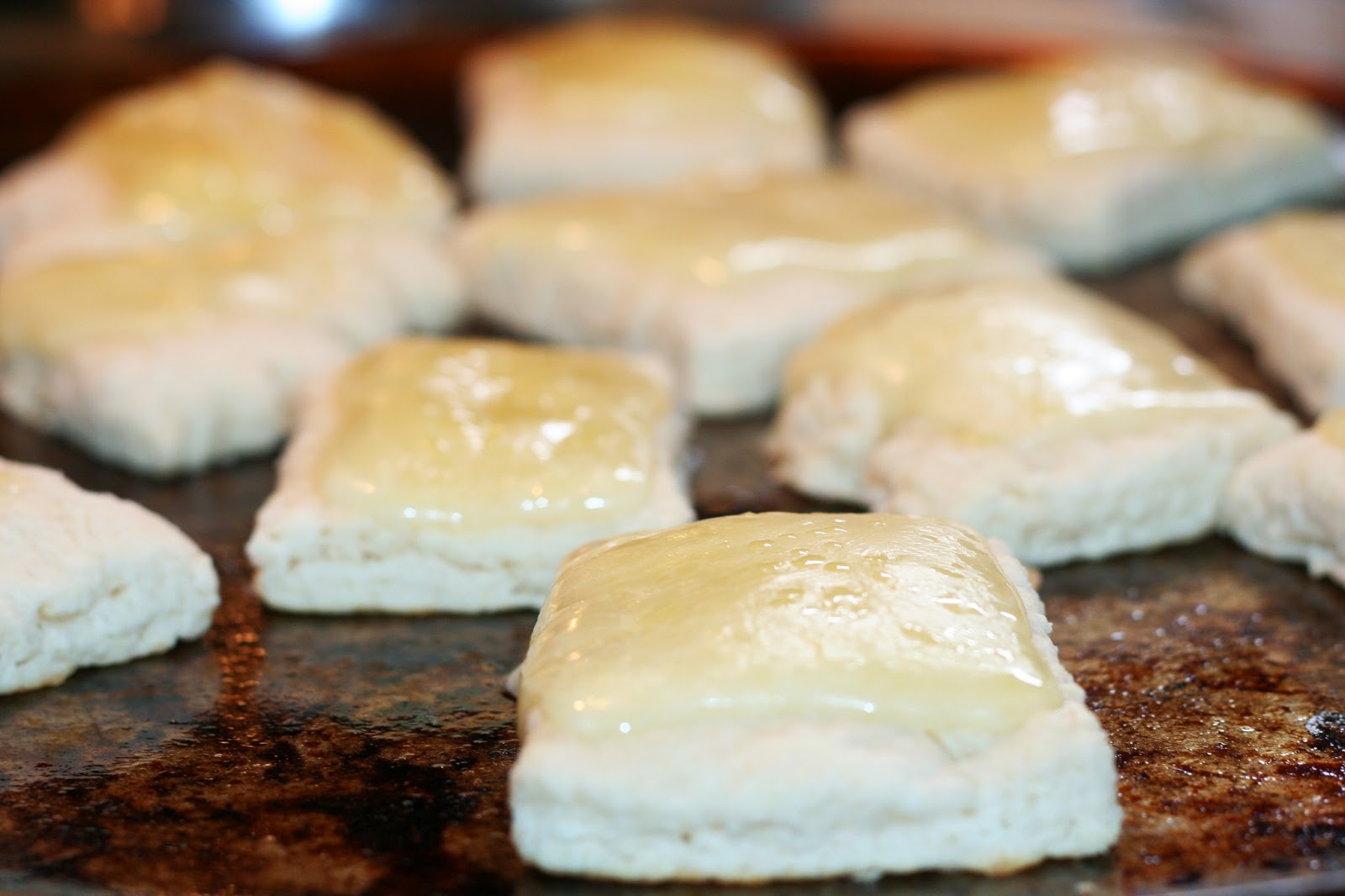 Food Southern Ham Biscuits with Mustard & Maple Mayonnaise