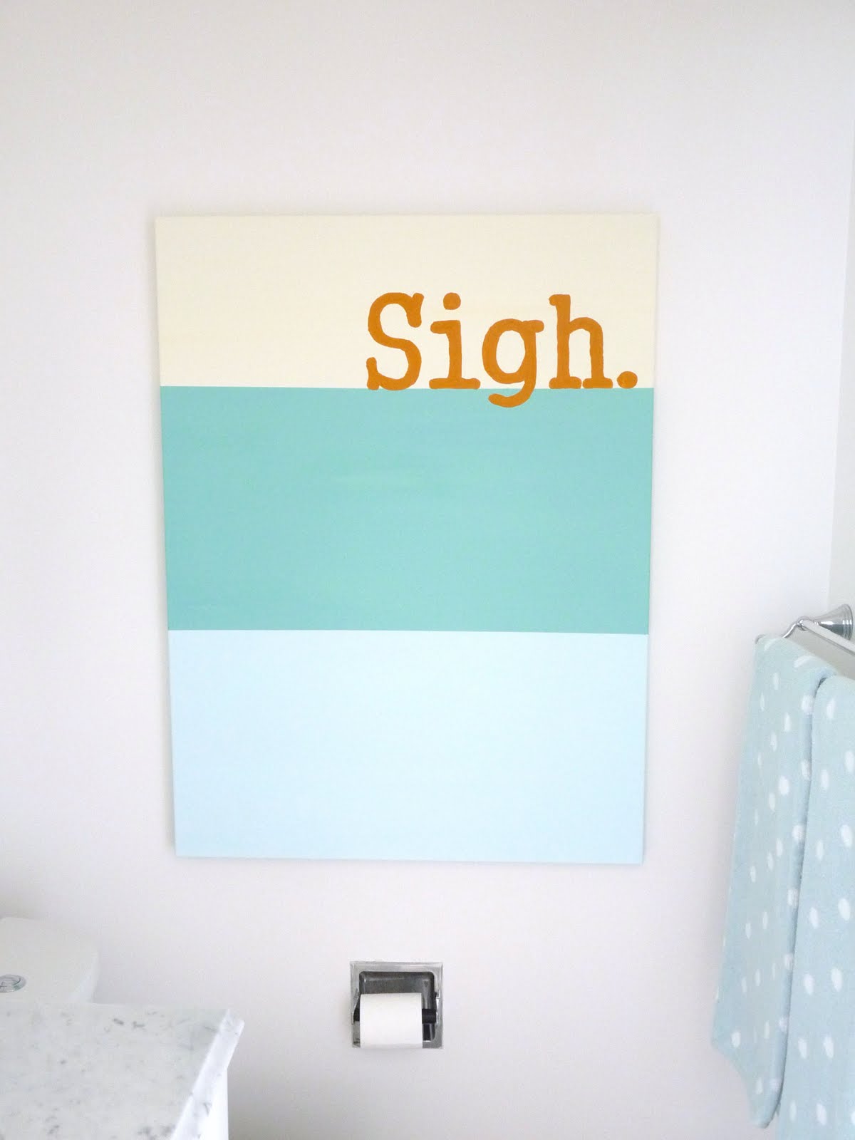 How to Make Canvas Wall Art with Paint and Paper