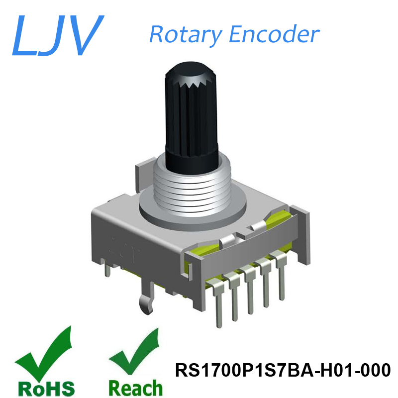 LJV Encoders, Potentiometers & Switch LJV 17mm Single Pole 1 Unit 7