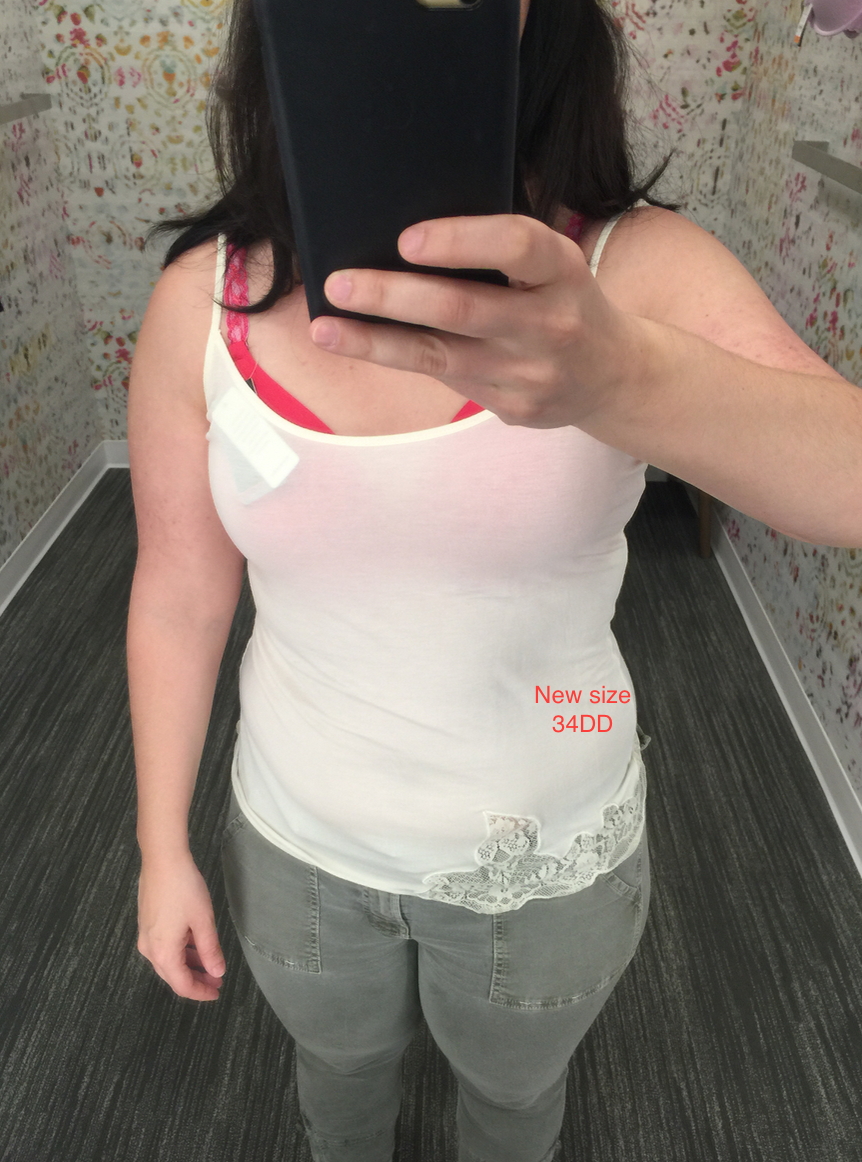 My Nordstrom Bra Fitting Experience. From 36B to 34DD