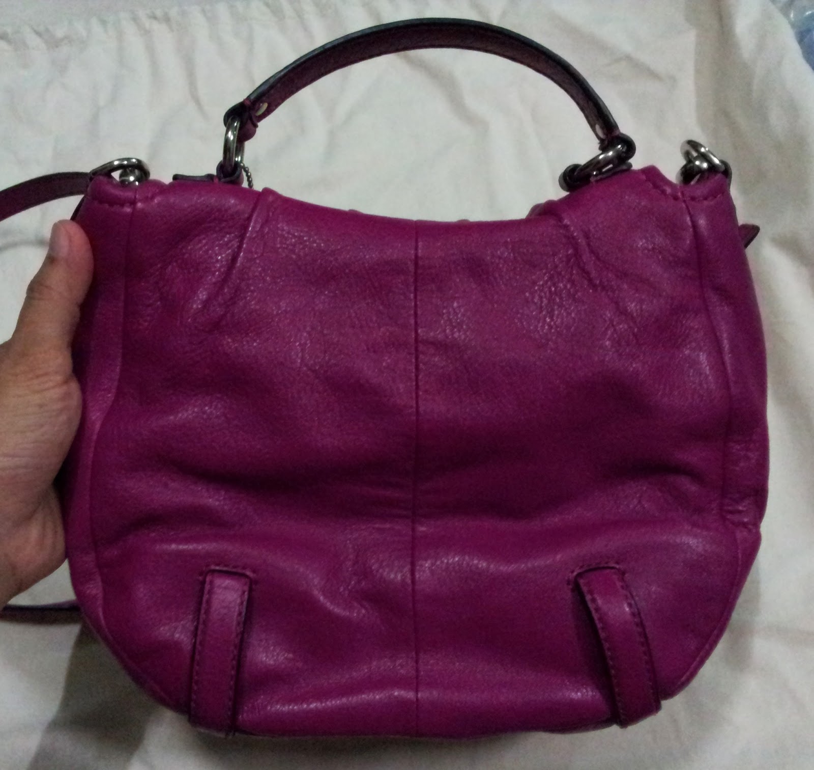 PrettyTreasure2u: Pre-Loved Coach Madison Leather Annabelle 21223