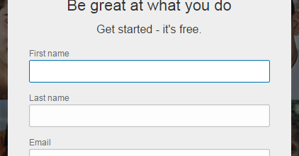 create a linkedin account create a linkedin account