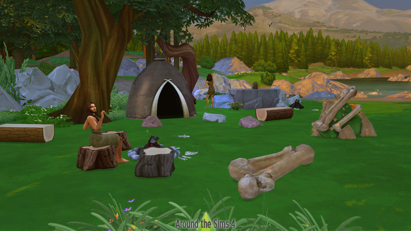My Sims 4 Blog: Prehistoric Objects and Outfits by Sandy