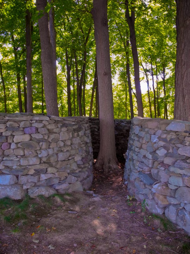 CompositionX Andy Goldsworthy Storm King Wall (1998)