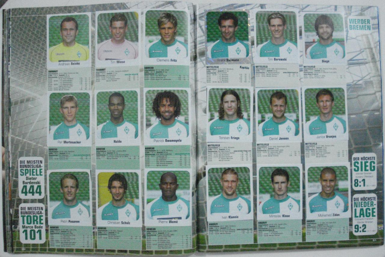 Paninista Bundesliga 200607