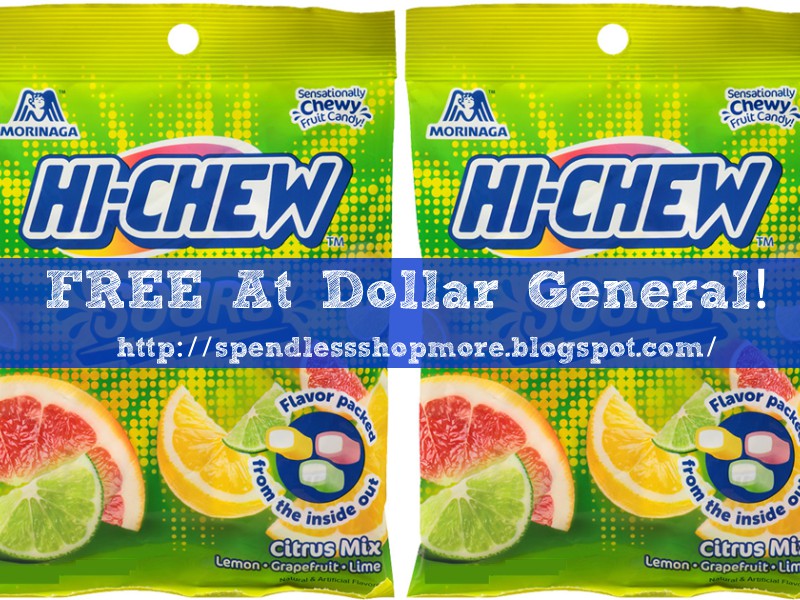 Dollar General F*R*E*E HiChew Fruit Candy!
