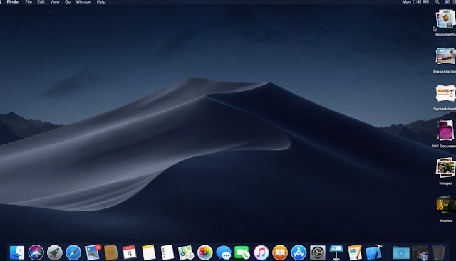 macOS Mojave screenshot macOS Mojave