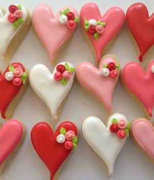 The French Tangerine: ~ valentine cookie inspiration