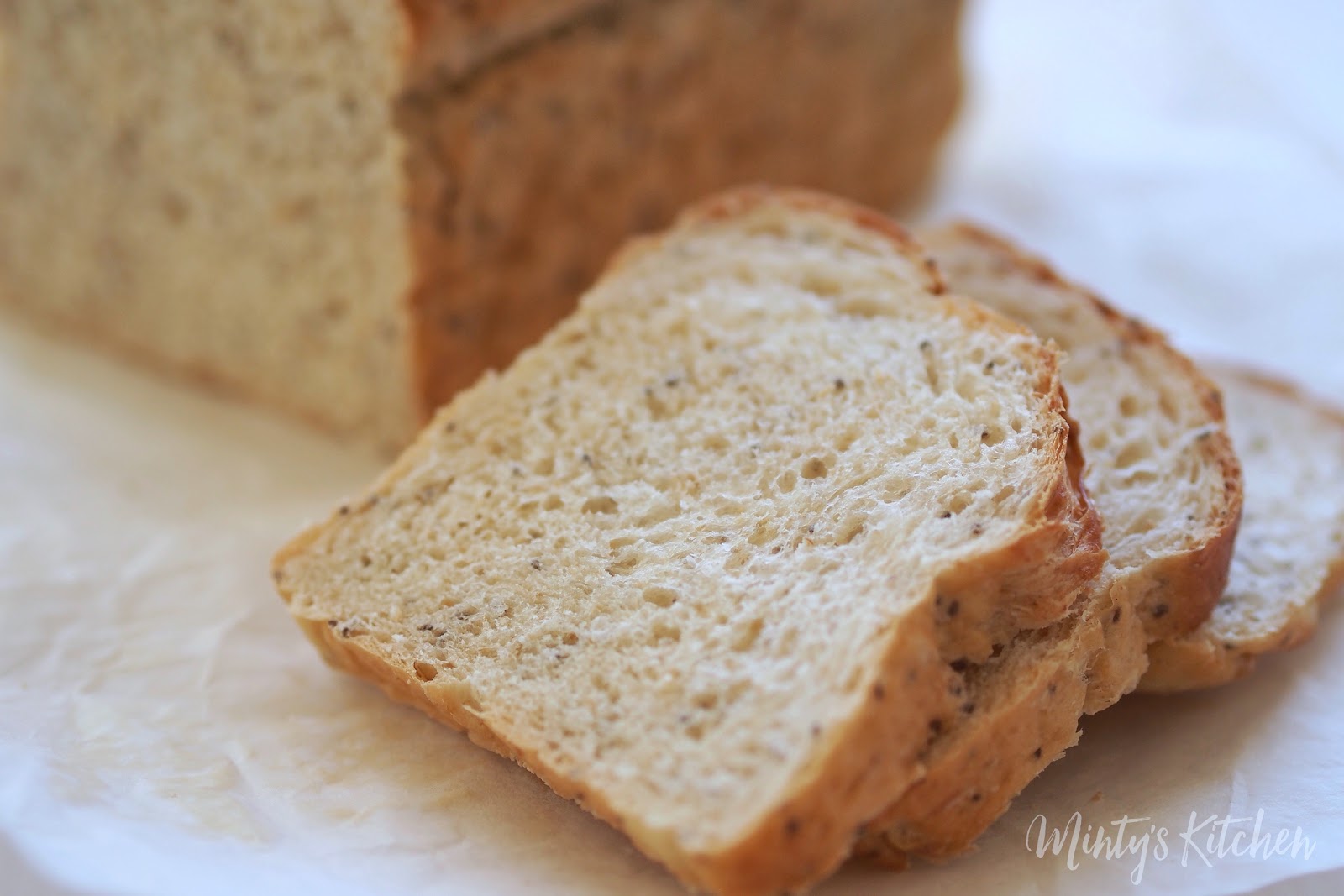 Minty's Kitchen Soft Wholemeal Bread