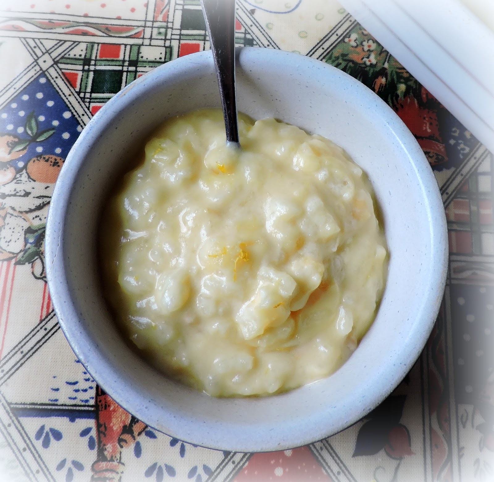 Lemon Rice Pudding | The English Kitchen