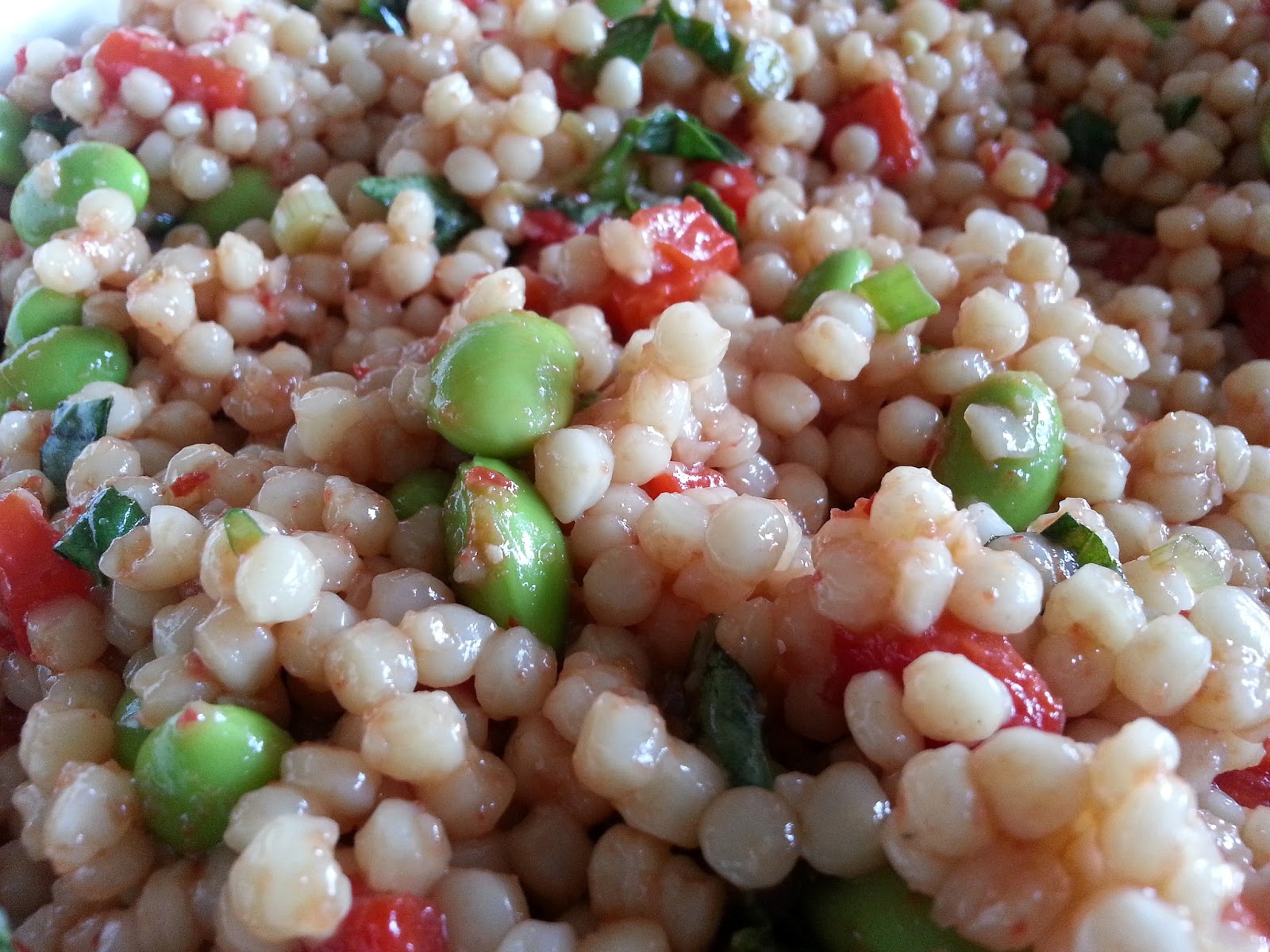 Slimming World Delights Asian Salmon Giant CousCous Salad