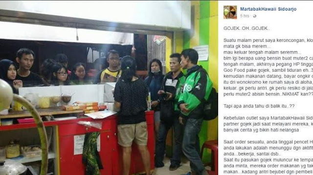 Penjual Martabak Ini Curhat Soal Kisah Sedih Kurir Go-Food yang Ditolak Pelanggan, Asli Bikin Pilu! Penjual Martabak Ini Curhat Soal Kisah Sedih Kurir Go-Food yang Ditolak Pelanggan, Asli Bikin Pilu!