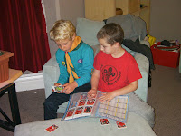 beaver scouts swapping match attax card collecting game