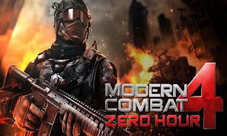 Modern combat 4 Zero Hour Apk For Android v1.2.2e Mod Money