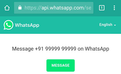 Send message to yourself on WhatsApp via API