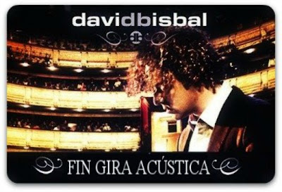 David Bisbal Fin de Gira Acústica en Espana